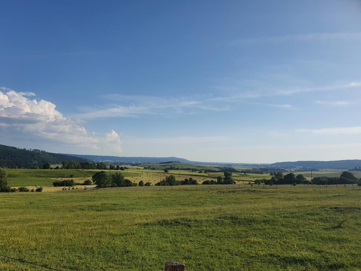 Gite Chez La So ! Avec Visite A La Ferme Arcon  Dış mekan fotoğraf