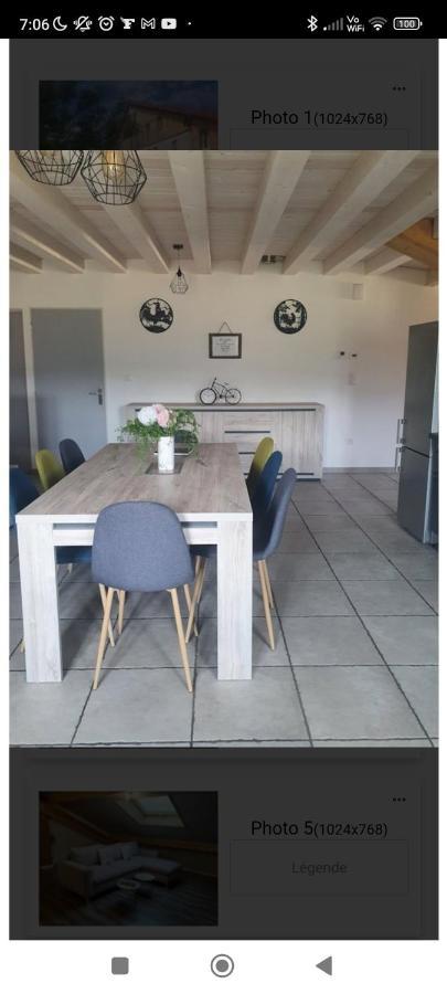 Gite Chez La So ! Avec Visite A La Ferme Arcon  Dış mekan fotoğraf